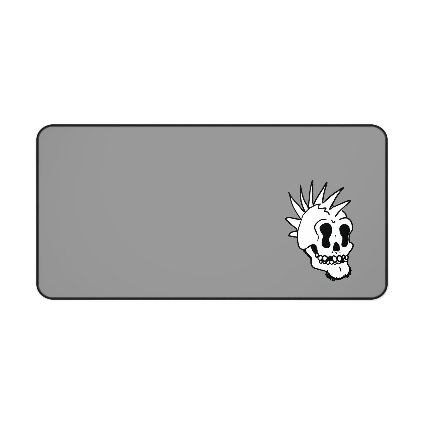 Punk Is Dead Desk Mat - Grey