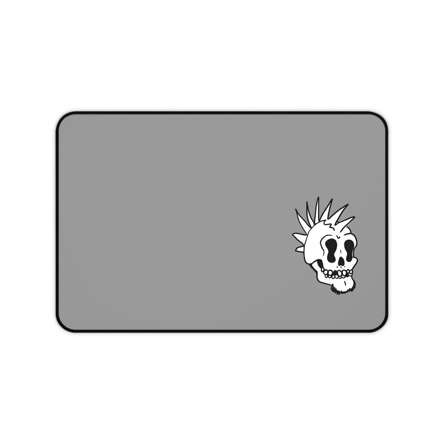 Punk Is Dead Desk Mat - Grey